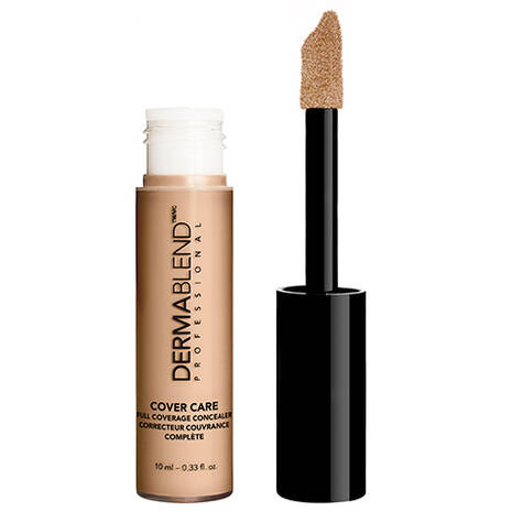 Dermablend Cover Care Full Coverage Concealer 10ml by Dermablend — genuine product, minor packaging flaw, unused formula.