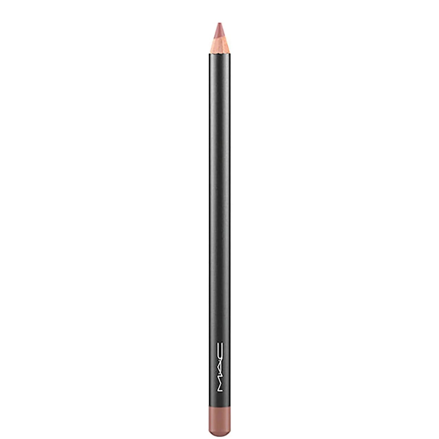 MAC Lip Pencil – Stripdown, slim retractable nude-toned lip liner pencil with precision tip, designed for defining lips and creating a natural overlined look.