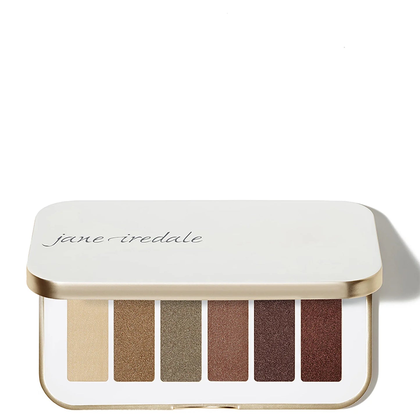 JANE IREDALE PUREPRESSED EYESHADOW PALETTE - NATURALLY GLAM by Jane Iredale — genuine product, minor packaging flaw, unused formula.