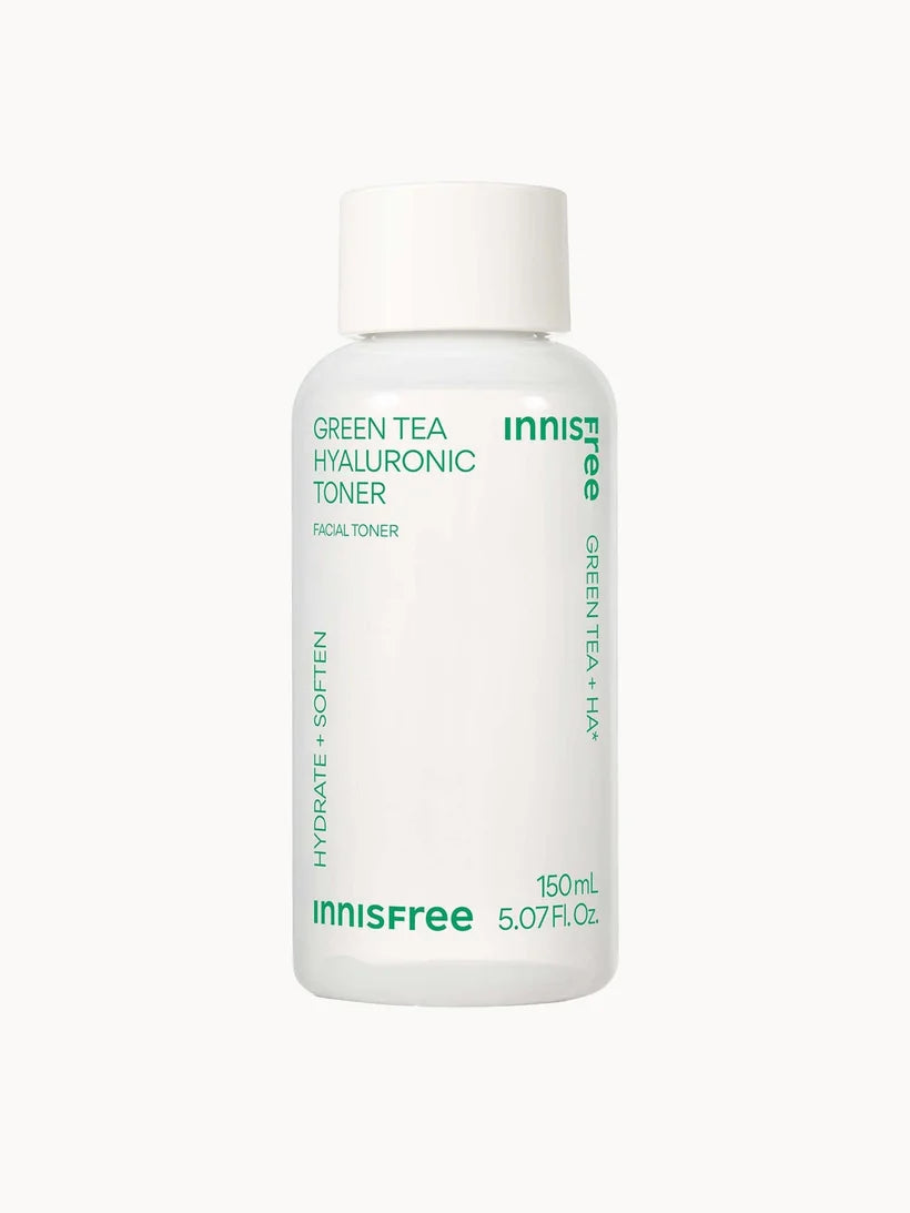 Innisfree Green Tea Hyaluronic toner 140ml bottle
