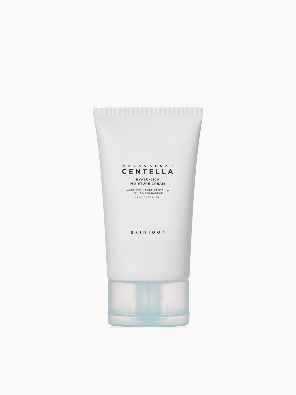 Skin1004 Madagascar Centella Hyalu-Cica Moisture Cream 75ml, green jar with white lid