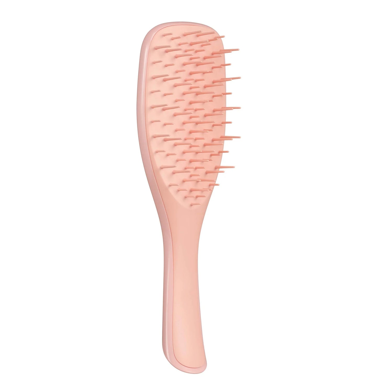 The Ultimate Detangler Extra Gentle Saffron - wide paddle detangler in saffron yellow with flexible bristles