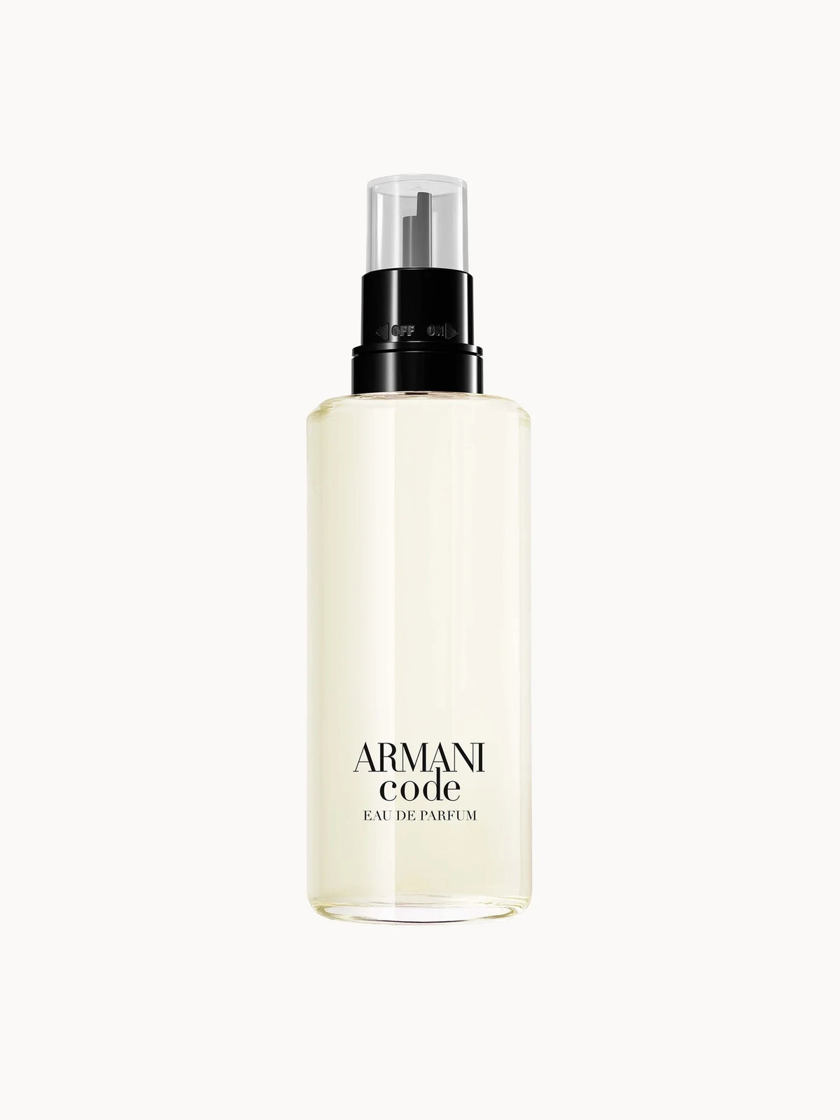 Armani Code Eau de Parfum 150ml Refill (Worth £146.50), 150ml refill bottle with a plain brand label