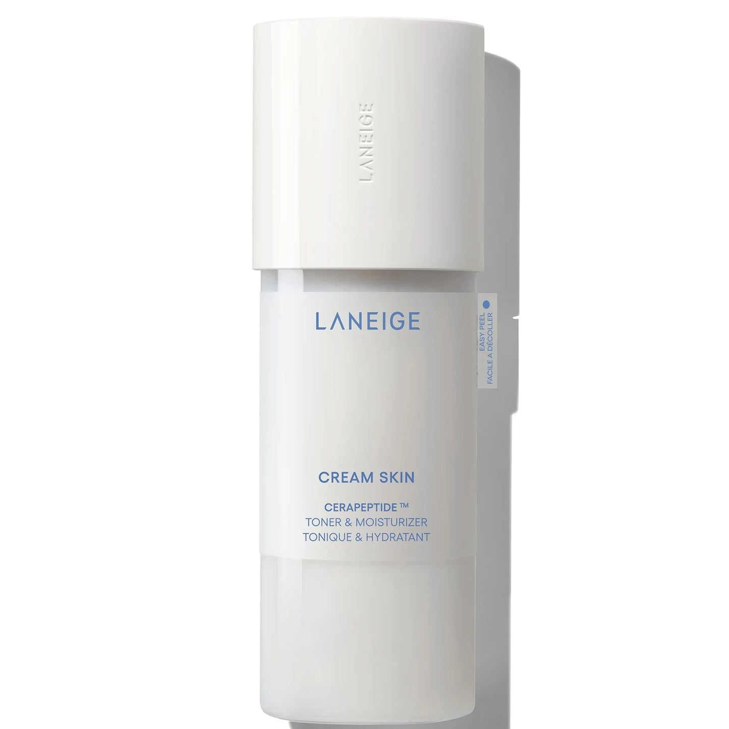LANEIGE Cream Skin Cerapeptide Toner and Moisturiser 170ml in white frosted bottle with minimalist design