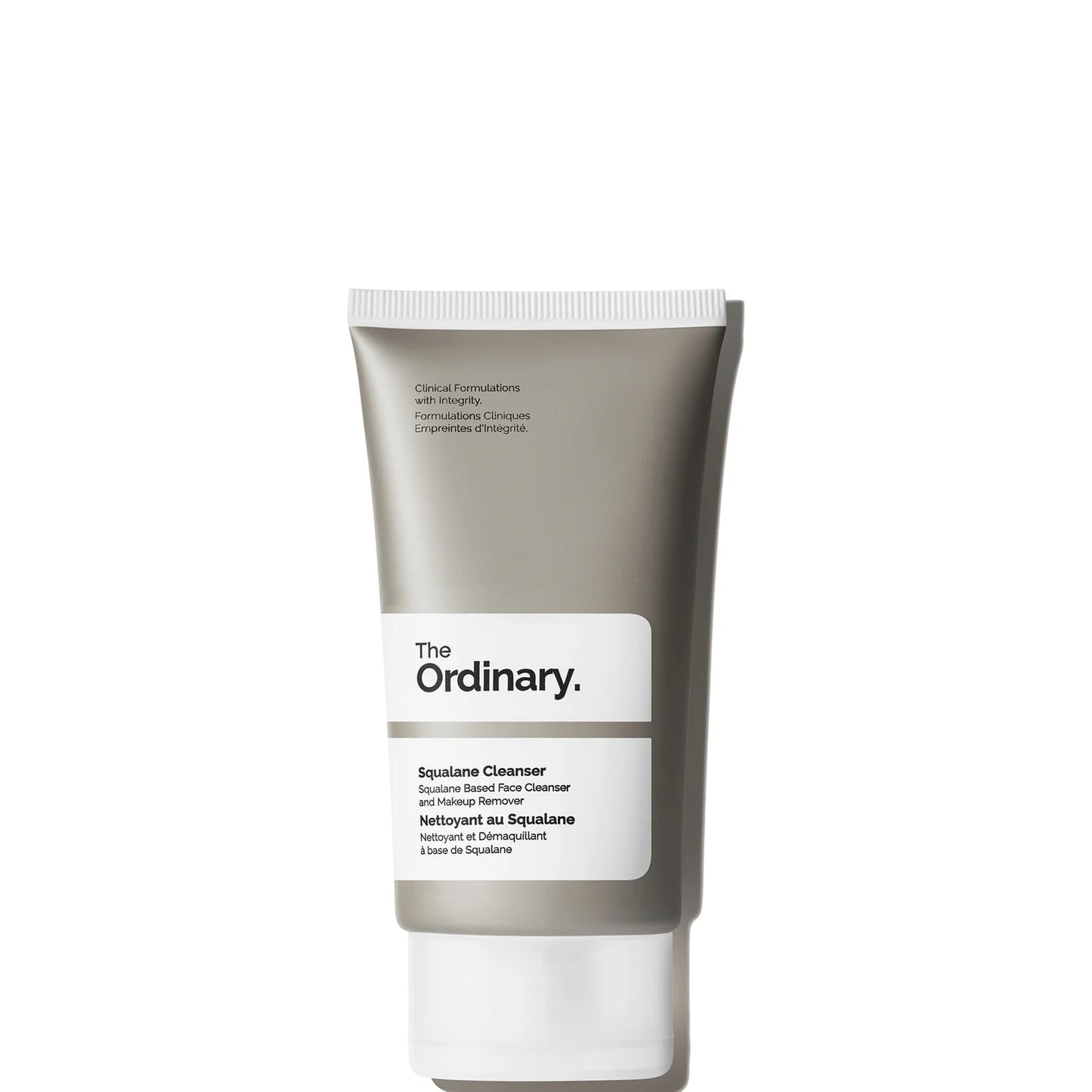 The Ordinary Squalane Cleanser 50ml tube, gentle makeup-removing face cleanser