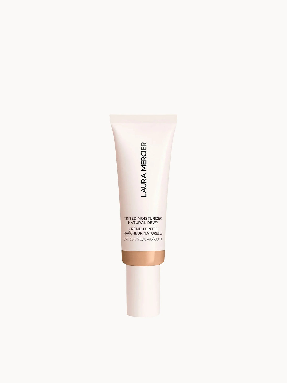 Laura Mercier Tinted Moisturiser Natural Dewy SPF30 45ml - 3N Sand, tinted moisturiser in a white tube
