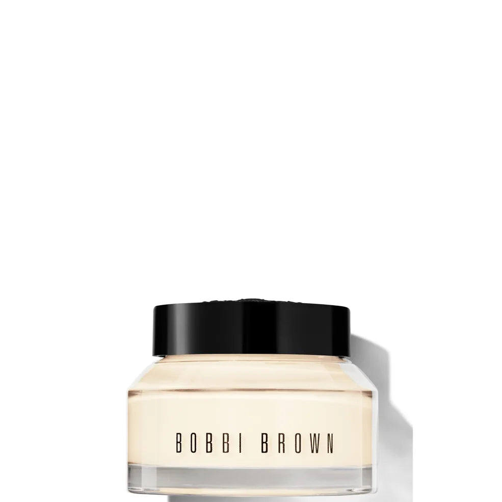 Bobbi Brown Vitamin Enriched Face Base jar, 50ml primer and moisturiser