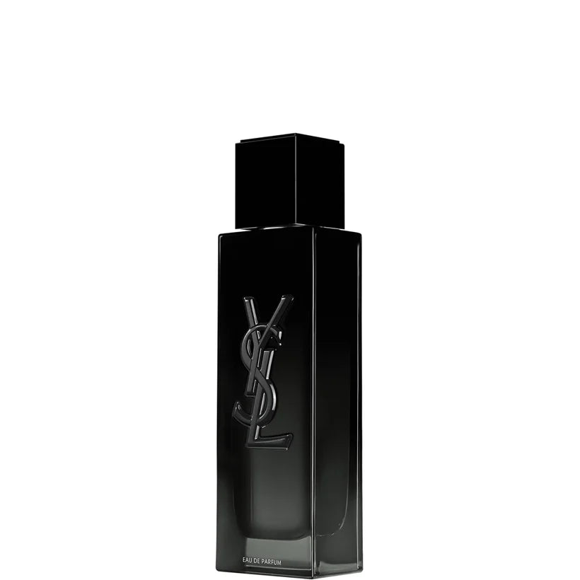 Yves Saint Laurent MYSLF Eau de Parfum 60ml tall black fragrance bottle with minimalist design