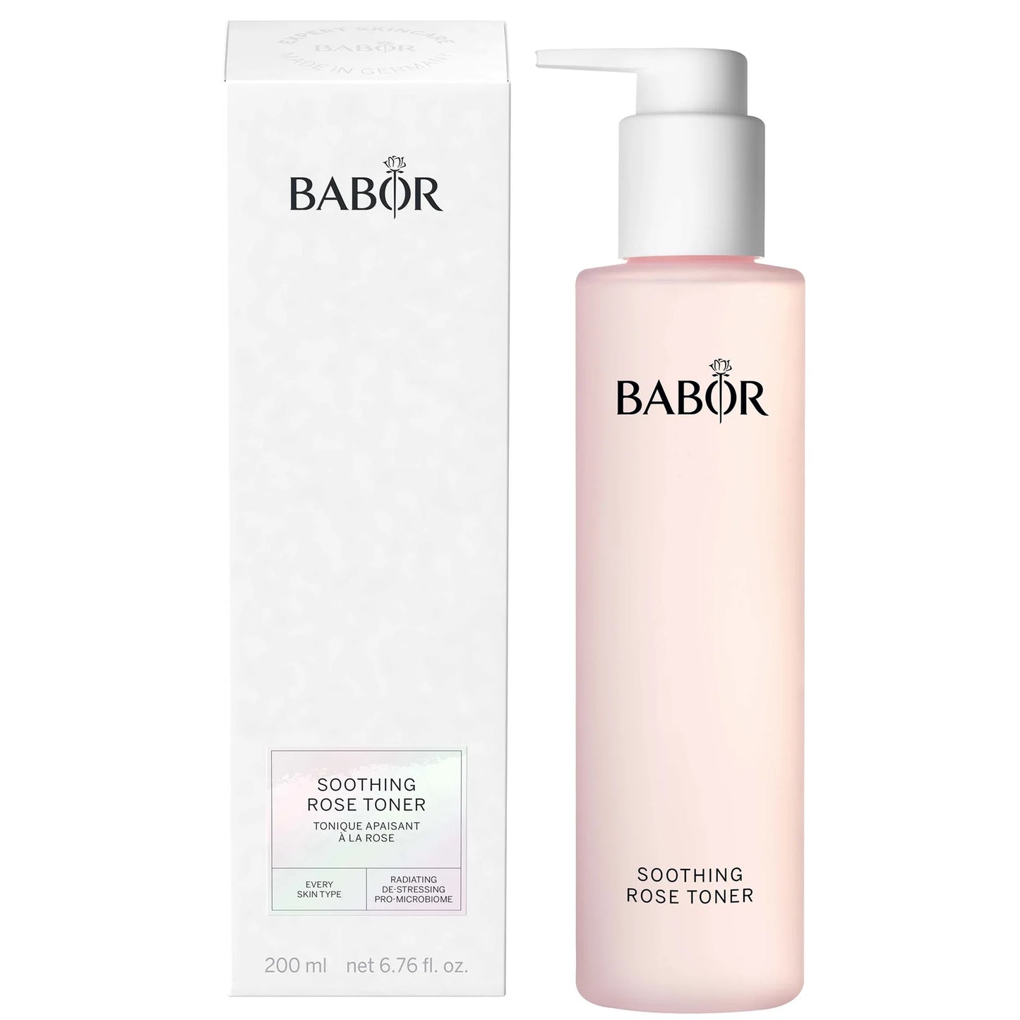 Babor Soothing Rose Toner 200ml by Babor — genuine product, minor packaging flaw, unused formula.