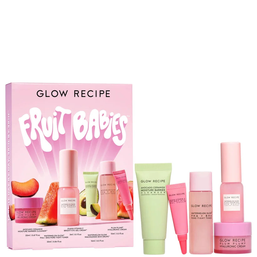 Glow Recipe Fruit Babies skincare routine set