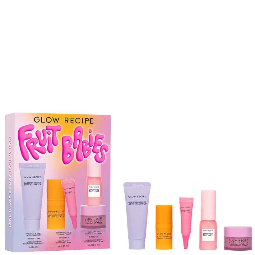 Glow Recipe Fruit Babies Bestsellers skincare kit