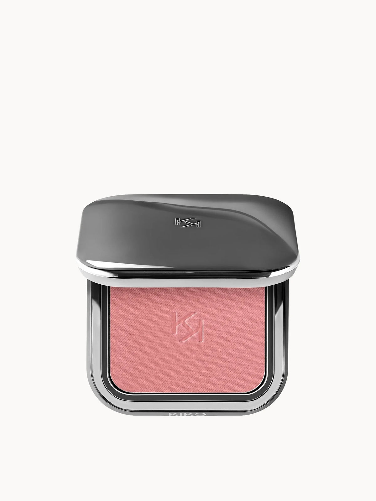 KIKO Milano Unlimited Blush 6g - 10 Warm Mauve, round compact with mirror and KIKO Milano logo, Warm Mauve powder pan