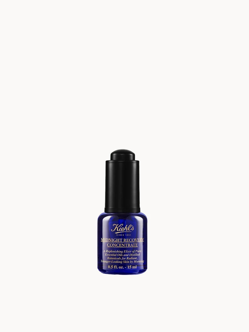 Kiehl's Midnight Recovery Concentrate facial oil 15ml bottle