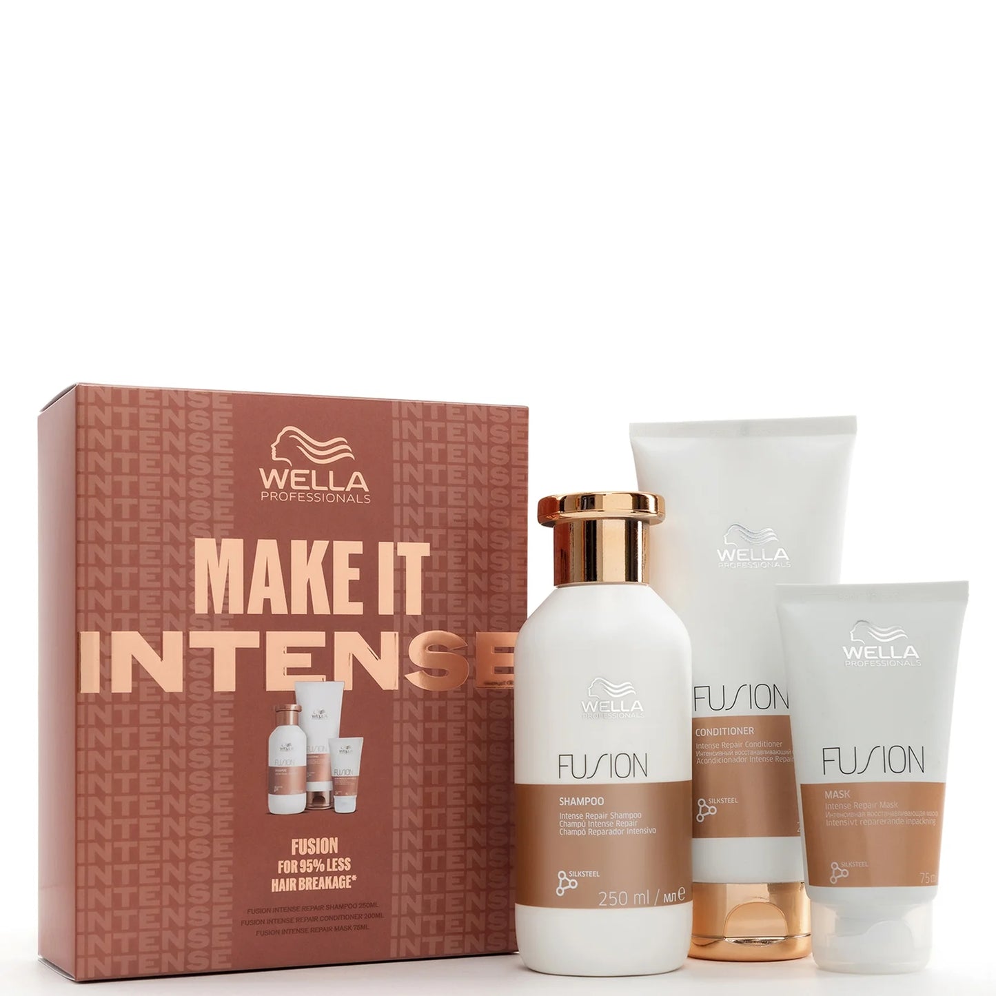 Wella Professionals Fusion Intense Repair Christmas Gift Set - Box Damage | Pop Up Beauty