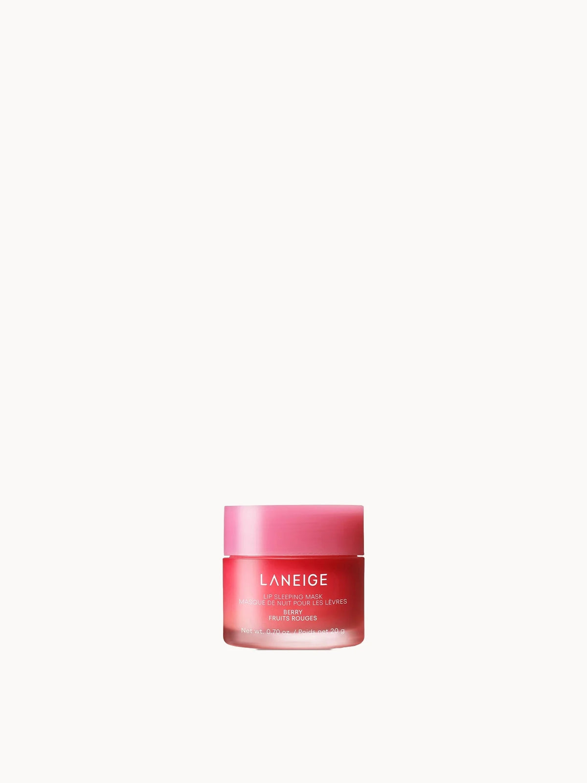 Laneige Lip Sleeping Mask 20g Berry, pink jar with white lid