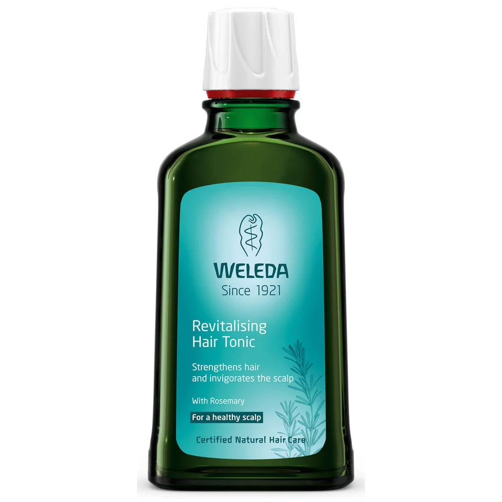 Weleda Revitalising Hair Tonic 100ml, natural tonic to strengthen and nourish hair.