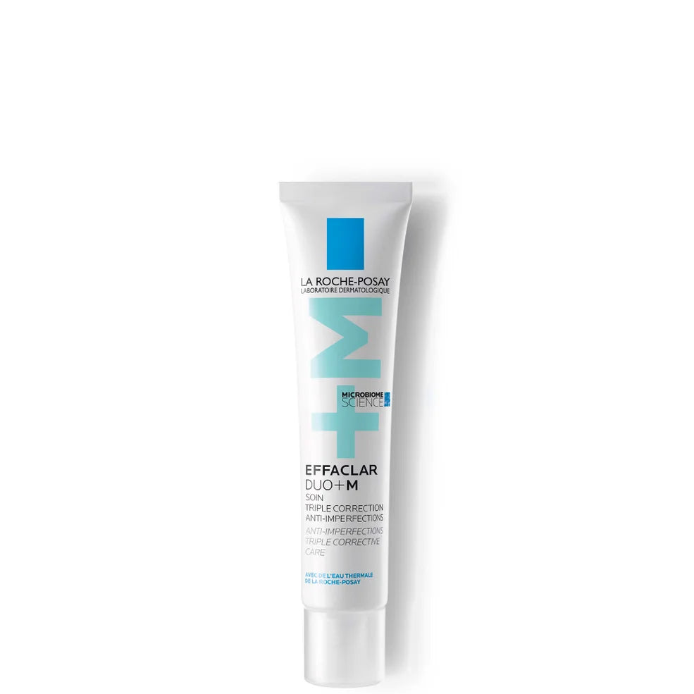 La Roche-Posay Effaclar Duo+M moisturiser tube, 40ml anti-blemish formula for oily skin
