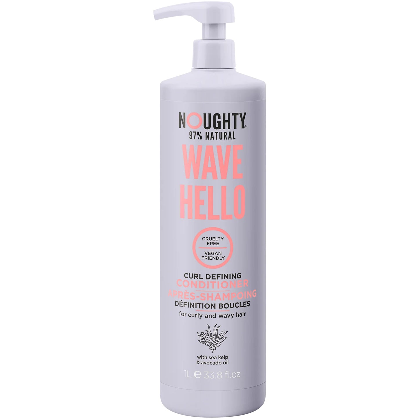 Noughty Wave Hello Conditioner 1000ml - No Pump