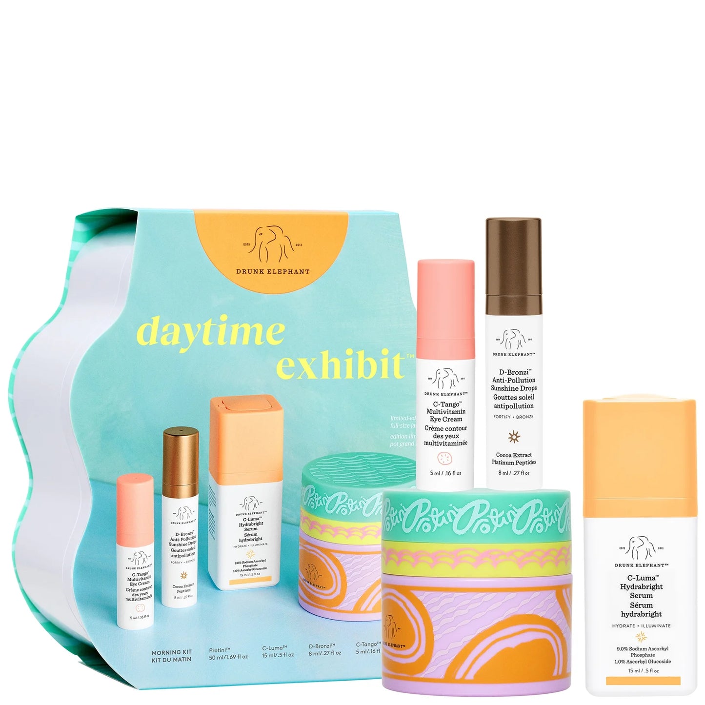 Drunk Elephant Day Kit - Box Damage | Pop Up Beauty