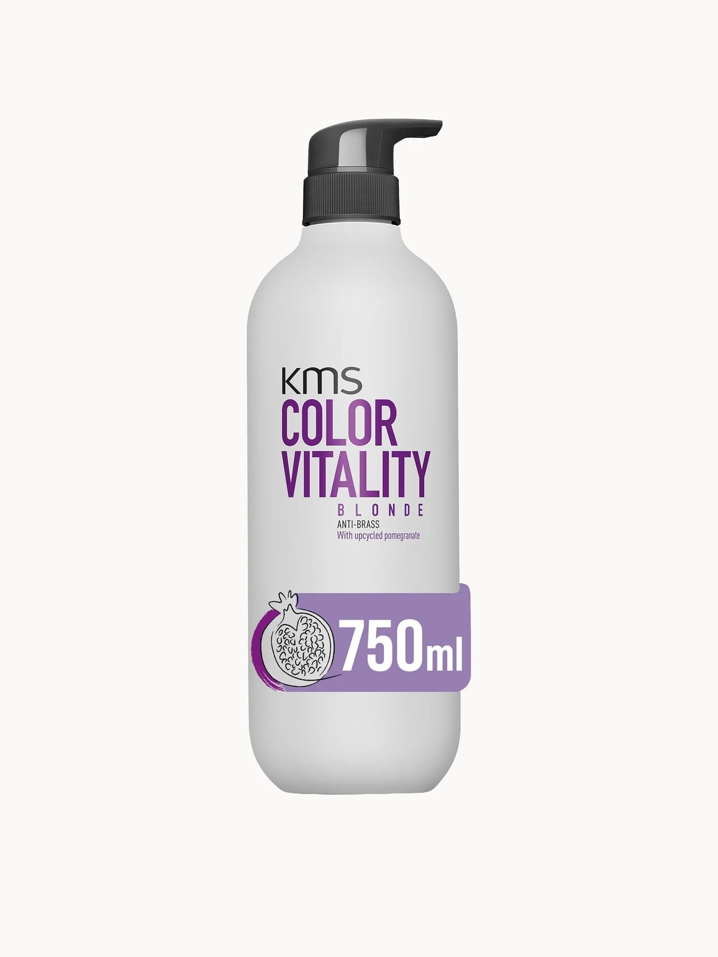 KMS Color Vitality Blonde Shampoo 750ml — minor imperfection — genuine product