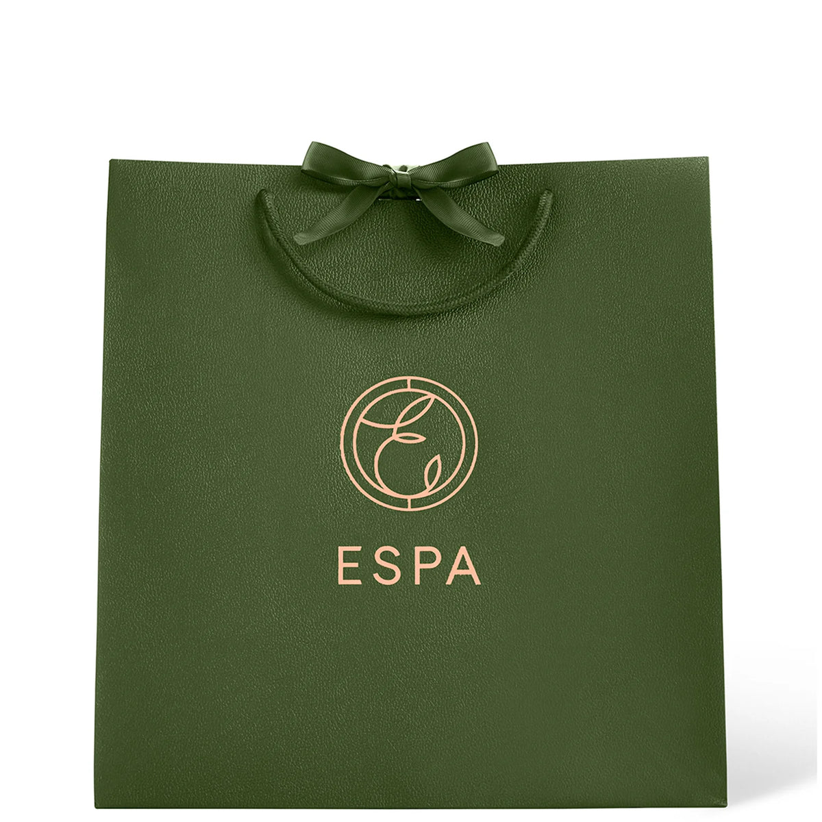 ESPA (Retail) Medium Retail Bags (Pack of 3), three flat-packed paper carrier bags with ESPA branding