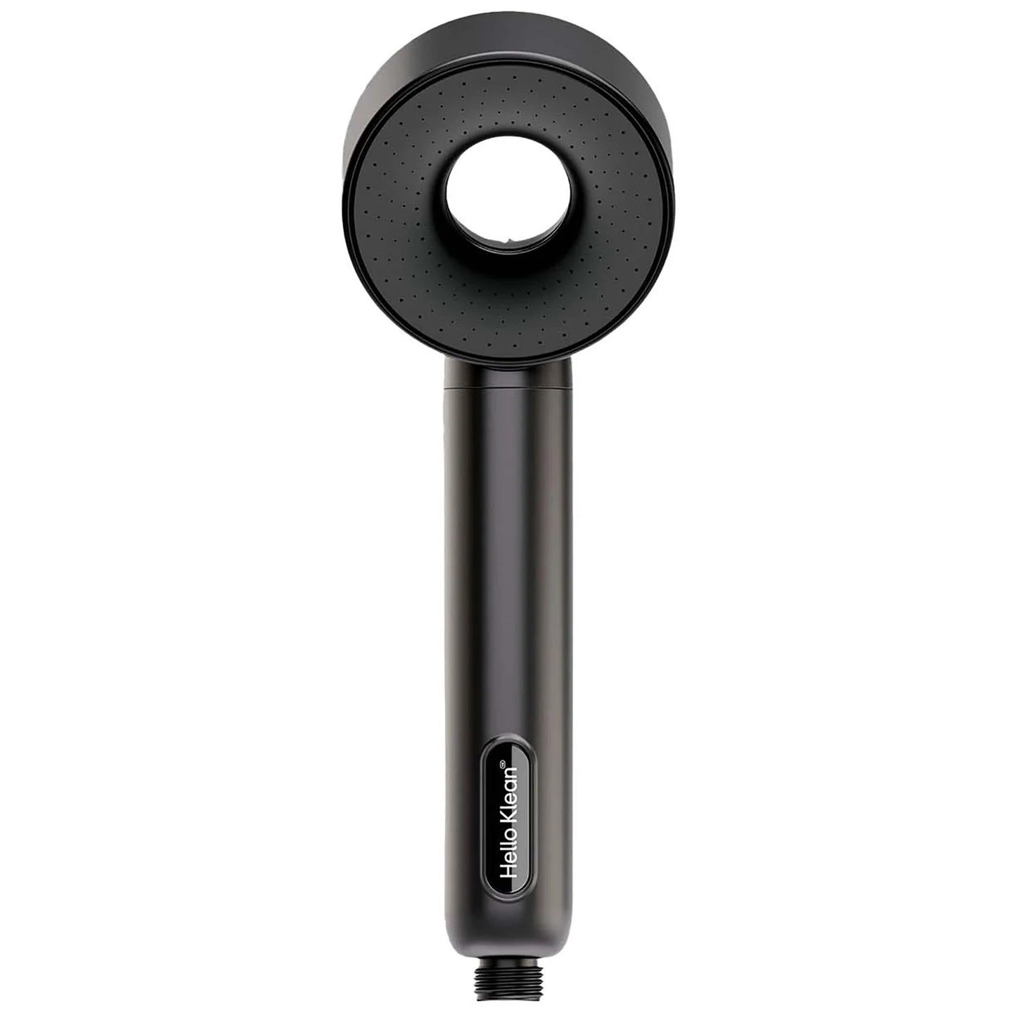HELLO KLEAN Shower Head Filter in chrome finish with sleek, minimalist design