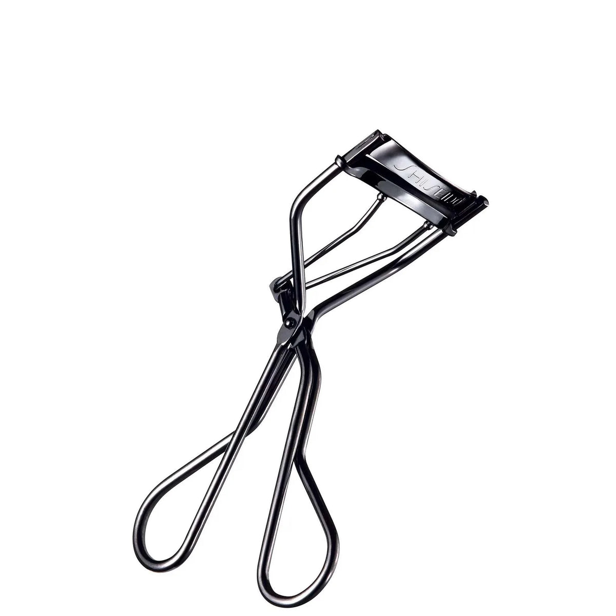 Shiseido Eyelash Curler, stainless steel lash curler with replacement pad