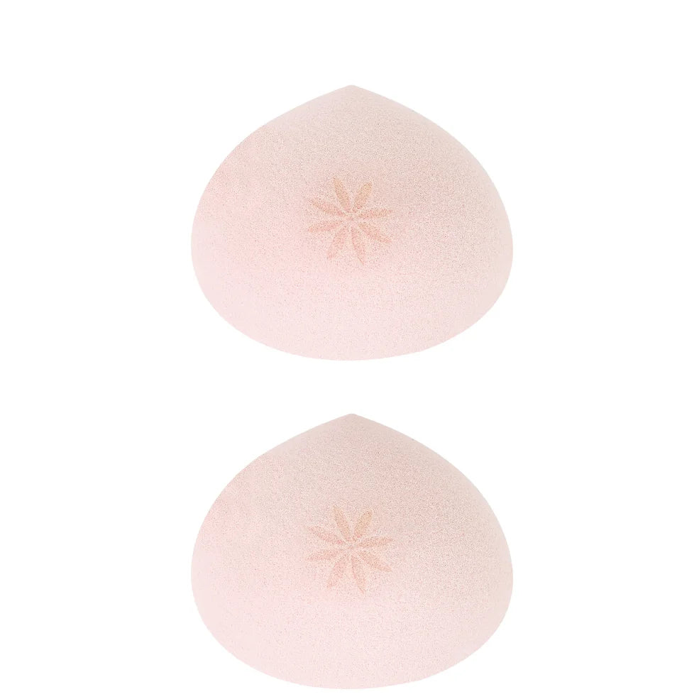 brushworks Blending Drops 2 pack, teardrop makeup sponges for seamless foundation and concealer.