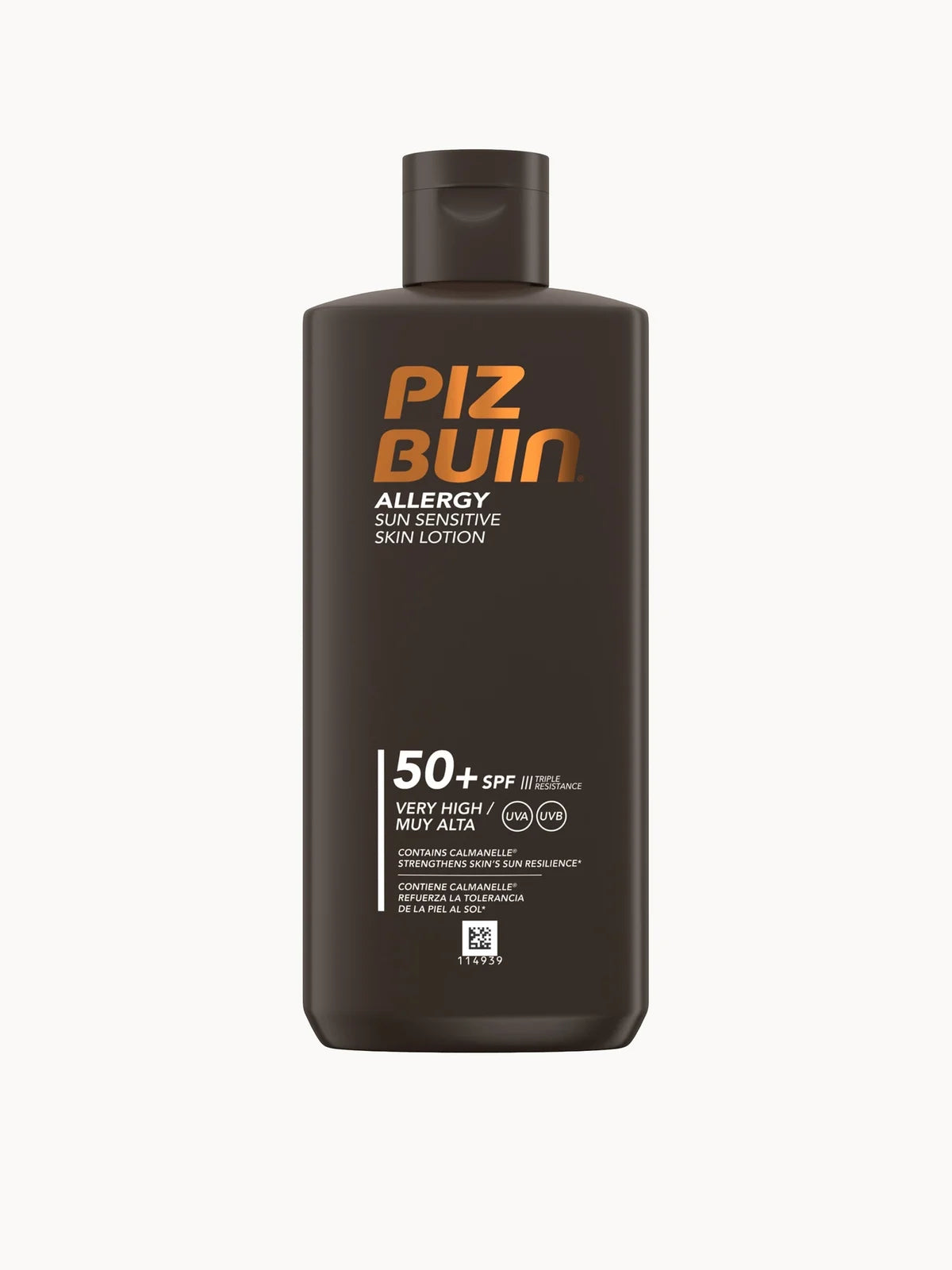 Piz Buin Allergy Lotion Sensitive SPF50+ 400ml, lotion bottle
