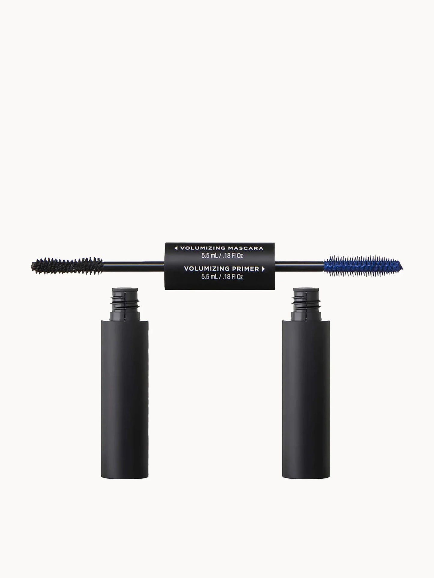 RevitaLash volumising primer and mascara duo, two black tubes