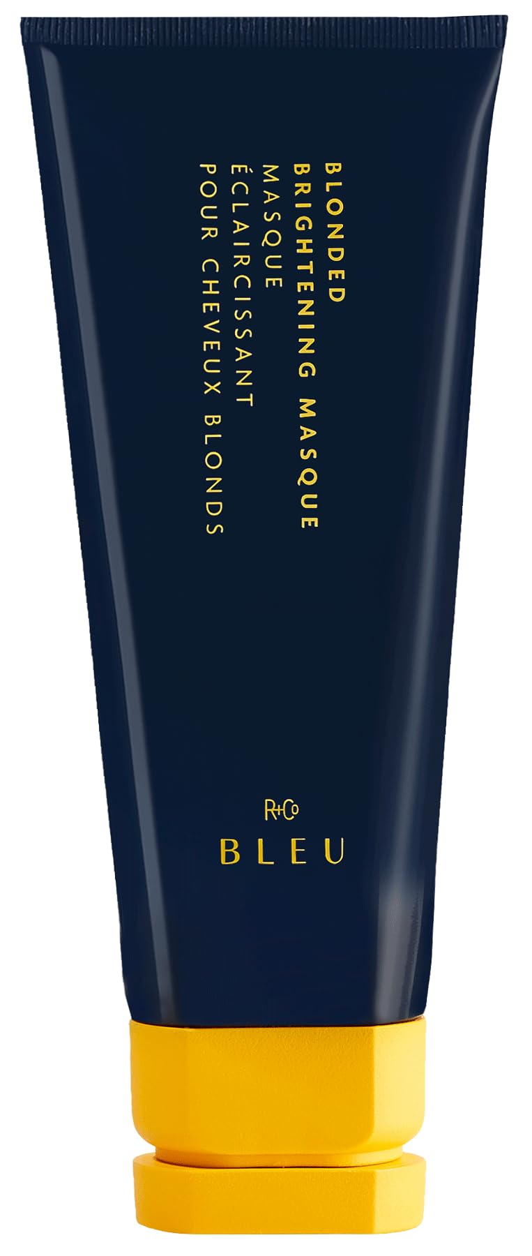 R+Co BLEU Blonded Brightening Masque - 5 oz, hair masque tube