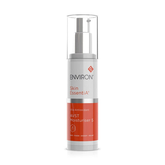 Environ Skin EssentiA Vita - Antioxidant AVST 5 - 50ml, white pump bottle with Environ step 5 label
