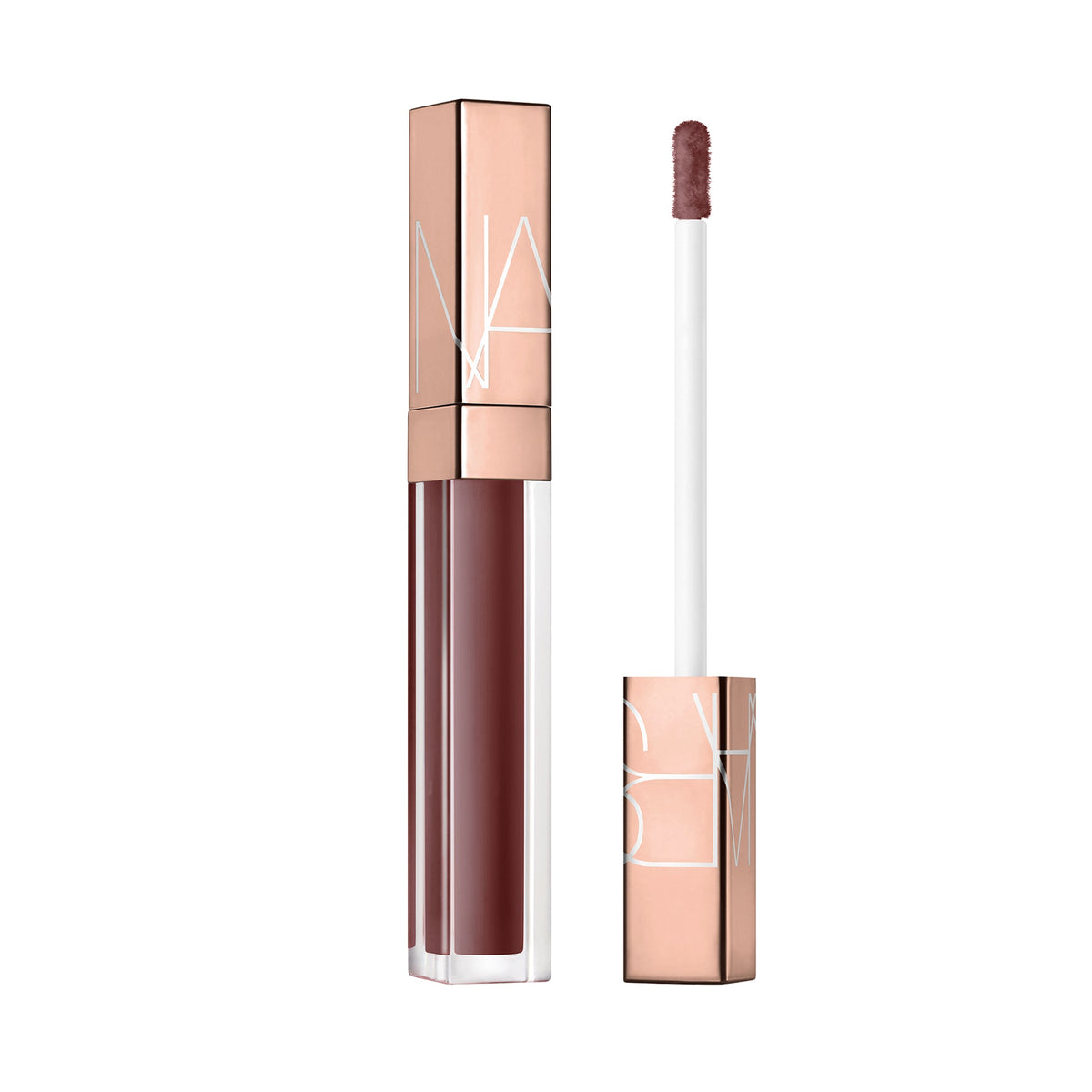NARS Afterglow Lip Shine 5.5ml - 280 What If, gloss tube with a flocked paddle-shaped applicator