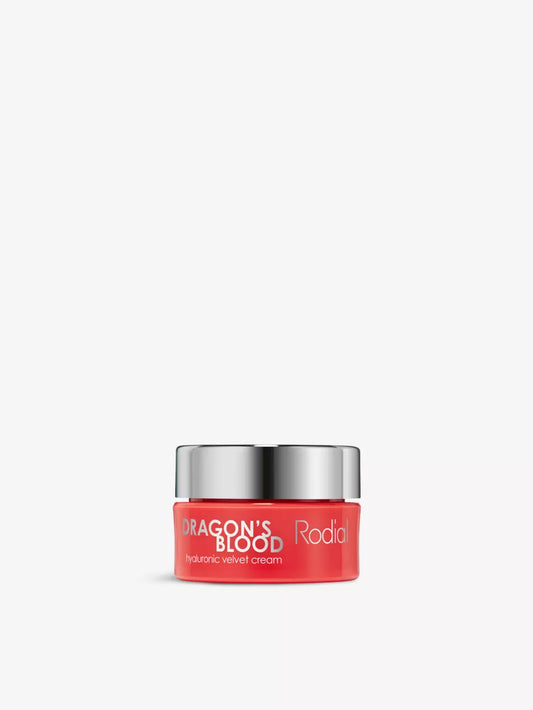 Rodial Dragon’s Blood Hyaluronic Velvet Cream 10ml, small cosmetic pot