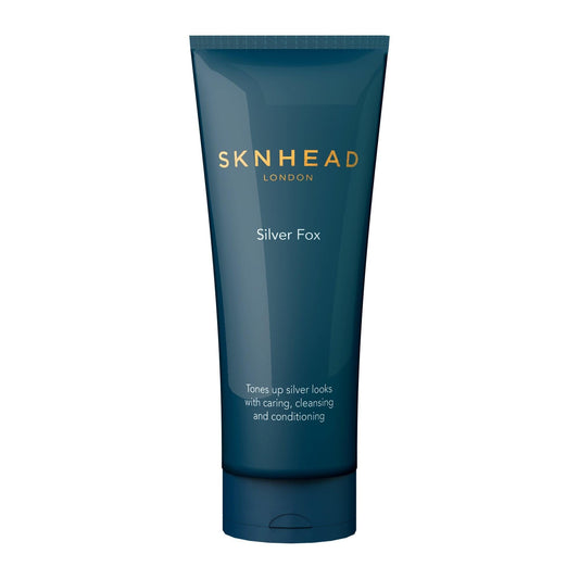 Silver Fox toner bottle with pump, toning grey and blonde hair to silver perfection
