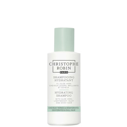 Christophe Robin New Hydrating Shampoo with Aloe Vera 75ml