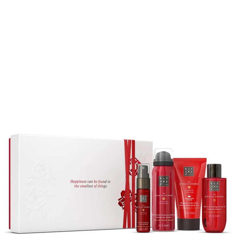 Rituals The Ritual of Ayurveda sweet almond and Indian rose bath and body gift set