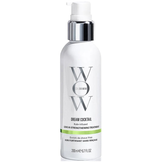 Color Wow Dream Cocktail - Kale Infused 200ml, strengthening leave-in treatment for fragile hair.