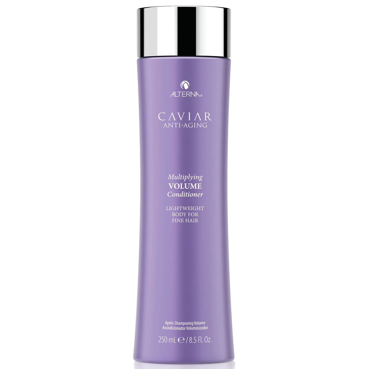 ALTERNA CAVIAR ANTI-AGEING MULTIPLYING VOLUME CONDITIONER 250ML by Alterna — genuine product, minor packaging flaw, unused formula.