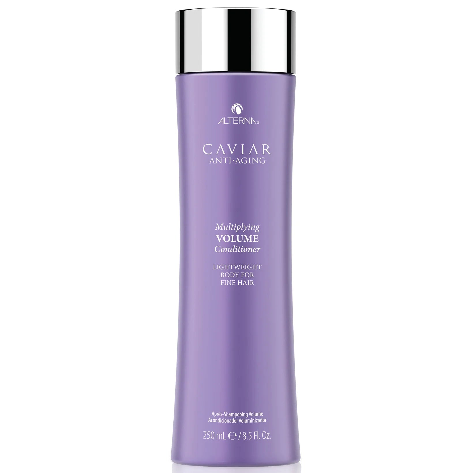 ALTERNA CAVIAR ANTI-AGEING MULTIPLYING VOLUME CONDITIONER 250ML by Alterna — genuine product, minor packaging flaw, unused formula.