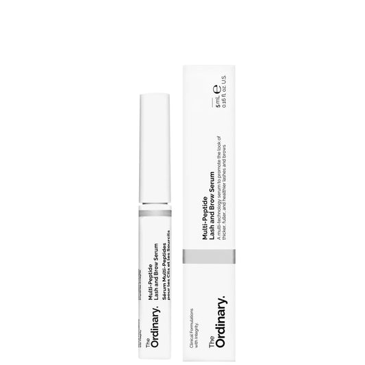 The Ordinary Multi-Peptide Lash and Brow Serum tube, 5ml strengthening formula