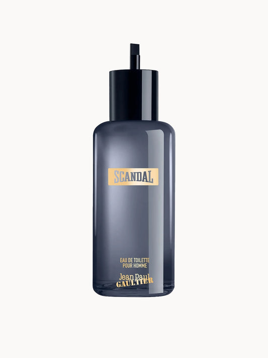 Jean Paul Gaultier Scandal Pour Homme Eau de Toilette 200ml Refill, large refill bottle with screw-on auto-stop neck