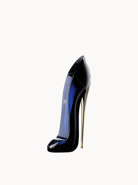 Carolina Herrera Good Girl Eau de Parfum 50ml stiletto shaped dark glass perfume bottle with gold heel