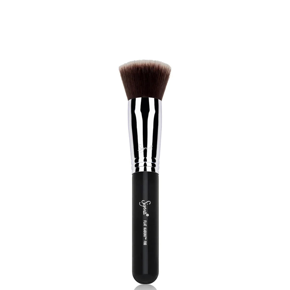 Sigma F80 Flat Kabuki Brush - dense foundation brush for flawless base