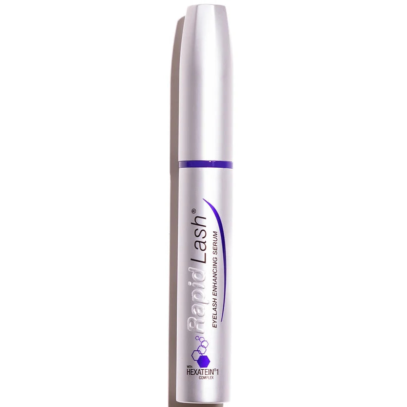 RapidLash Eyelash Enhancing Serum presented in slim tube with RapidLash product label