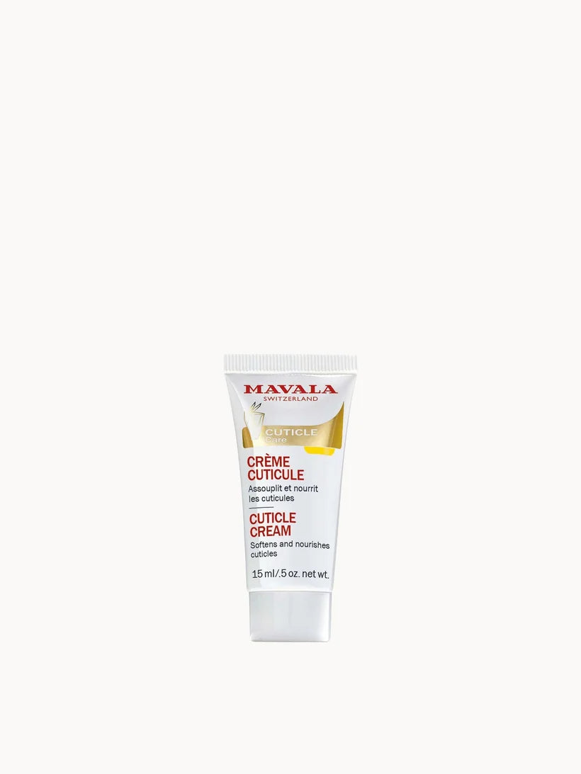 Mavala Cuticle Cream 15ml small white tube with a screw cap