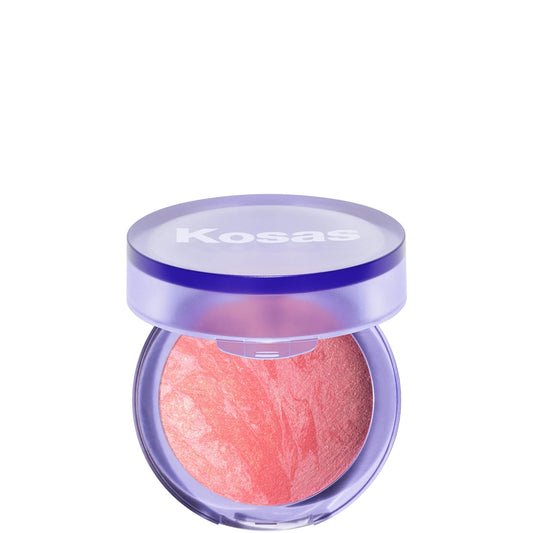 Kosas Blush Is Life Baked Brightening Blush in Swoon with squalane and hyaluronic acid