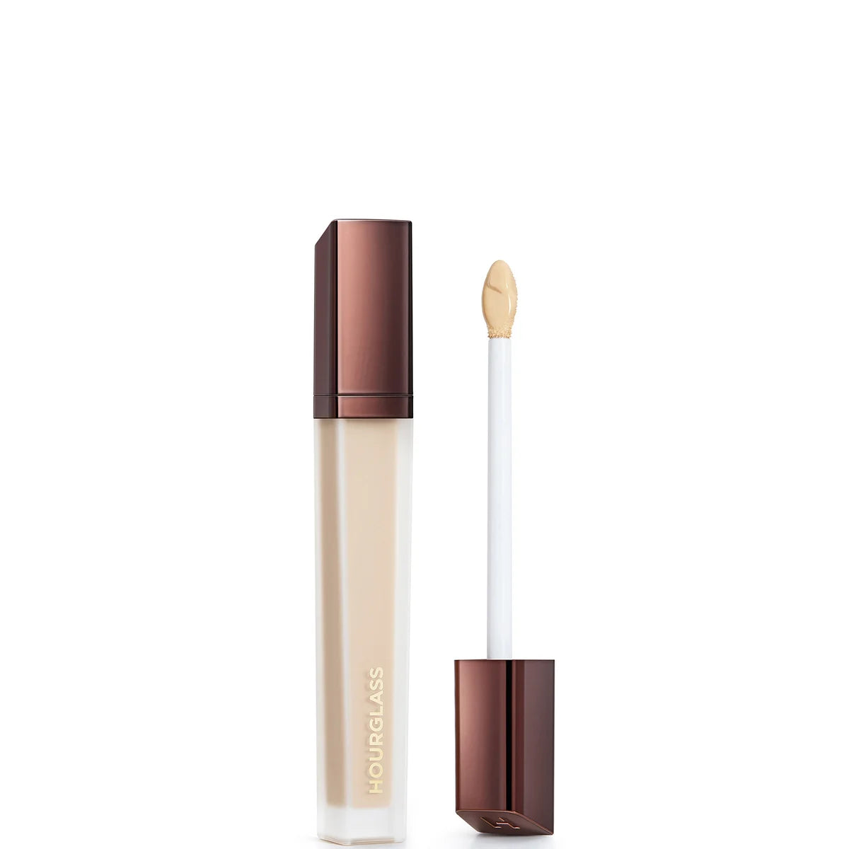 Hourglass Vanish Airbrush Concealer in Birch shade, elegant nude-tone tube with gold detailing.