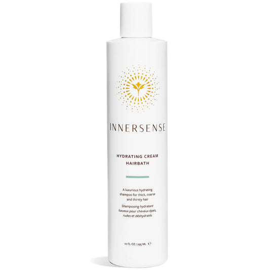 Innersense Hydrating Cream Hairbath 295ml, cream-coloured pump bottle with minimal label