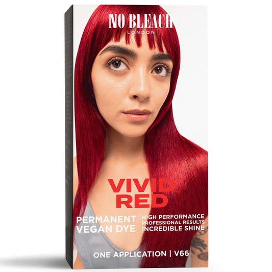 BLEACH LONDON Vivid Red Permanent Kit - bold red permanent hair dye